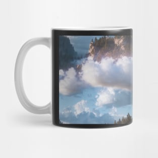 Seamless Cloud Texture Patterns IX Mug